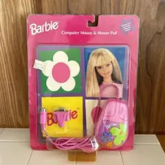 未使用 Barbie バービー マウス パッド 左右両手用