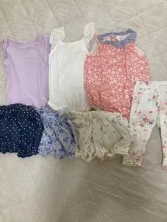 ベビーギャップ、ジェラートピケ6点セット