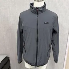 BRIEFING グレー フルジップジャケット　フード付き