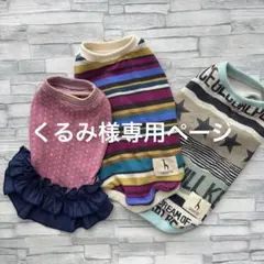 ☆犬服　くるみ様専用ページ