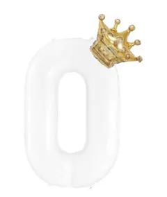 ナンバーバルーン 数字 「0」 風船 誕生日 撮影 記念日 40インチ