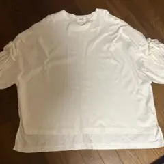 RIM.ARK ホワイト 半袖Tシャツ 袖リボンのサムネイル