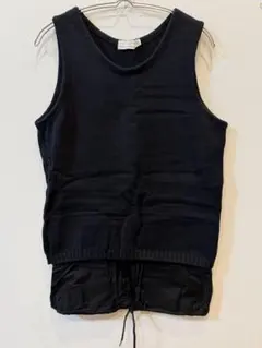 本人期 タグ付き HELMUT LANG ヘルムートラング ボンテージベスト 黒
