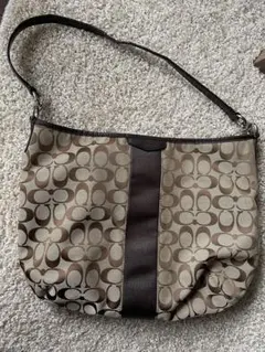 Coach コーチ ショルダーバッグ ベージュ/ブラウン