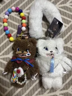 ハミクマソウル　ストラップ付きマスコットキーチェーン　ユニバ　USJ　ハミクマ