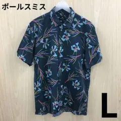 値引　ポールスミス　アロハシャツ　F0908A17-1