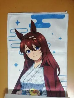 ウマ娘 シンデレラグレイ×極楽湯 マフラータオル　スーパークリーク