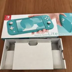 空箱　Nintendo Switch Liteターコイズ