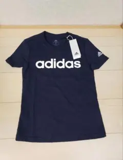 新品 adidas アディダス Tシャツ レディース ネイビー Sサイズ