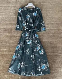 新品】マックスマーラ Max Mara シルク とろみ ワンピース リゾート