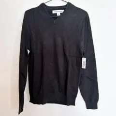 [Amazon Essentials] セーター Vネック メンズ ブラック