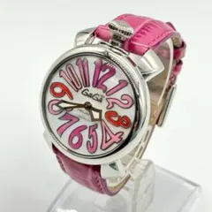 稼働品 GaGa MILANO ガガミラノ 腕時計 マヌアーレ40 シェル文字盤