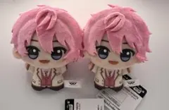 すとぷり　ちびぐるみ　制服ver.　さとみ　ぬいぐるみ　マスコット　2点セット