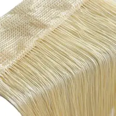 実にオシャレ❤️ひものれん 紐のれん ストリングカーテン ロング丈(アイボリー)