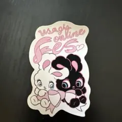 USAGIONLINEFES2025 foxy illustrationsシール