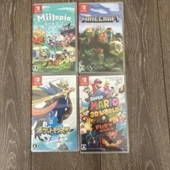 Nintendo Switch ゲーム4本セット