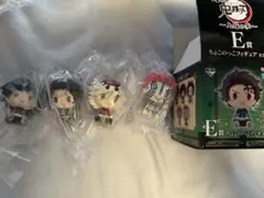 一番くじ 鬼滅の刃 上弦の参 E賞ちょこのっこ 義勇 しのぶ 猗窩座 童磨