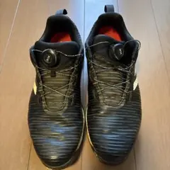 adidas ゴルフシューズ ブラック boa コードカオス　28㎝