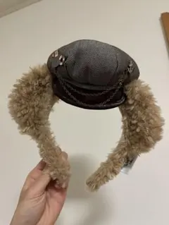 上海ディズニー　ダッフィー　カチューシャ