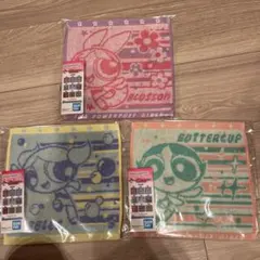 パワーパフガールズ 1番くじ　タオル　ハンカチ