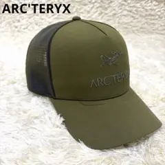 ARC'TERYX アークテリクス　キャップ　モスグリーン　メッシュ　【美品】のサムネイル