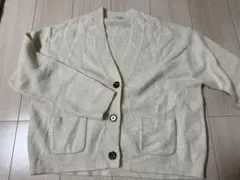 UNIQLO カーディガン L ホワイト
