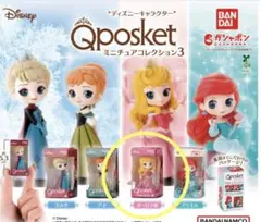 ディズニーキャラクター　Q posket ミニチュアコレクション3 オーロラ姫①