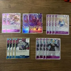 【16枚セット】:サンジ他R・SRデッキパーツ