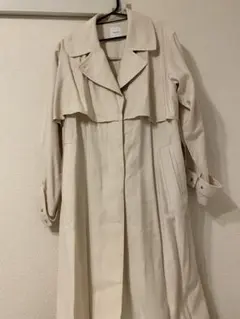 Apart by ガウントレンチコート　ロング丈ベルト付き　羽織もの