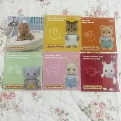 シルバニアファミリー　シール　7枚set