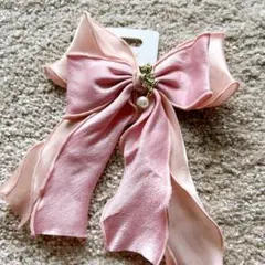 ディズニー おしゃれキャット マリーちゃん ビックリボン ピンク ヘアポニー 2