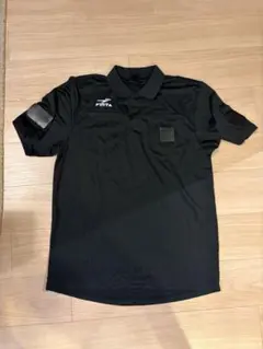 Finta 黒 ポロシャツ 審判用 O