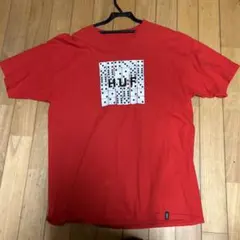 Y2K スケーター　HUF レッド Tシャツ XLサイズ