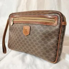 CELINEセリーヌ マカダム柄クラッチバッグ セカンドバッグ