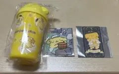 ポムポムプリン タンブラー コースター　カード