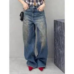 EVRIS ワイドデニムパンツ S acne studios風のサムネイル