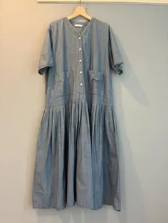 homspun シャンブレー ロングスリット ノースリーブ ブラウス - メルカリ