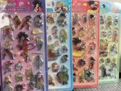 ドラゴンボール 3D 立体シール 韓国限定