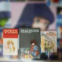 マクロス DICTIONARY＆COLLECTION＆B2ポスタ＆シナリオ収録③