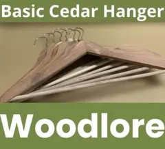 Woodlore Basic Cedar Hangers Set of 7のサムネイル