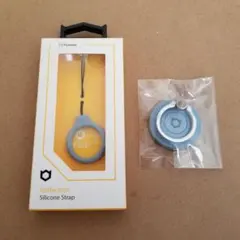 iFace スマホ 携帯ストラップ リング シリコン (ペールブルー)のサムネイル
