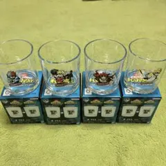 ヒロアカ一番くじ E賞 グラス 爆豪 轟 切島 上鳴 4点セット