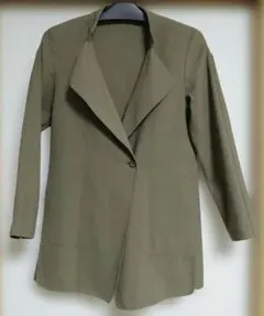 ギャバジンk.t　Gabardine K.T ジャケット 9号 オリーブグリーンのサムネイル