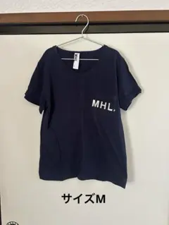 MHL. ネイビー ポケット付きTシャツのサムネイル