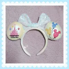 ディズニー ミニー スパンコール カチューシャ