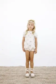 値下☆即納【liilu organics】EMMA ROMPER 12m