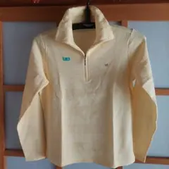 MASTERS 長袖ハーフジップシャツ イエロー