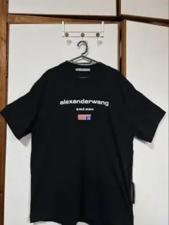 alexanderwang アレキサンダーワン ロゴTシャツ L ブラック