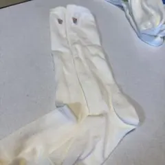 familiar風　ハイソックス　白