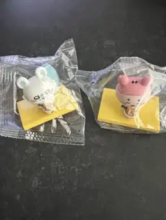 ちいかわ　松屋オリジナルフィギュア モモンガ　かにちゃん　古本屋